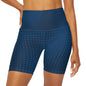 High Waisted Yoga Shorts (AOP)