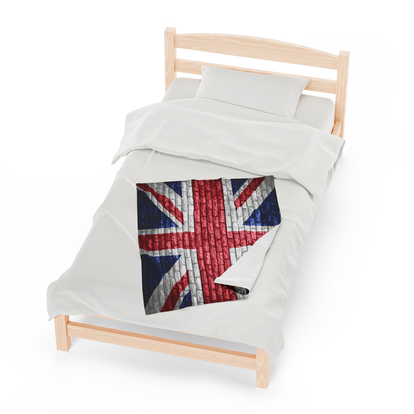 British Velveteen Plush Blanket