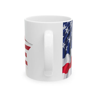 Ceramic American coffee Mug, (11oz, 15oz)