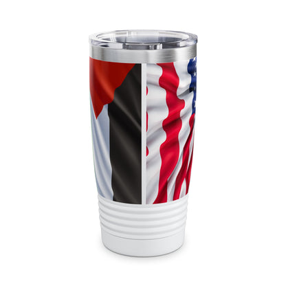 Tumbler, 20oz Ringneck Multi Flag