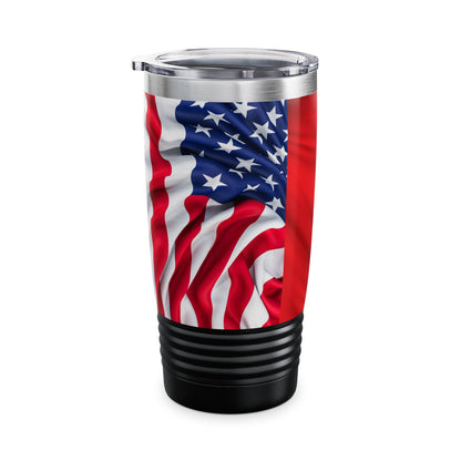 Tumbler, 20oz Ringneck Multi Flag