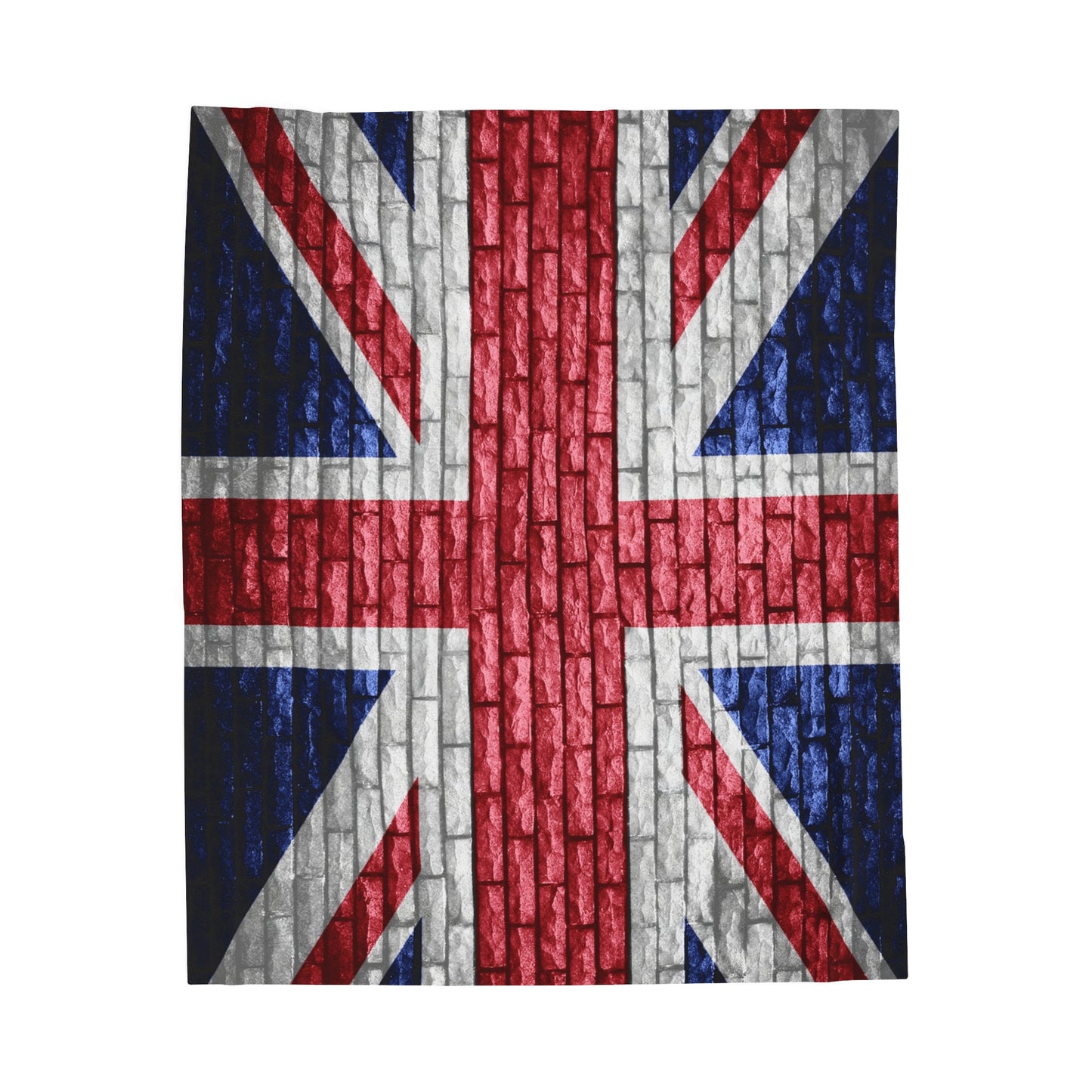 British Velveteen Plush Blanket