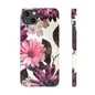 Slim Phone Case Flower print