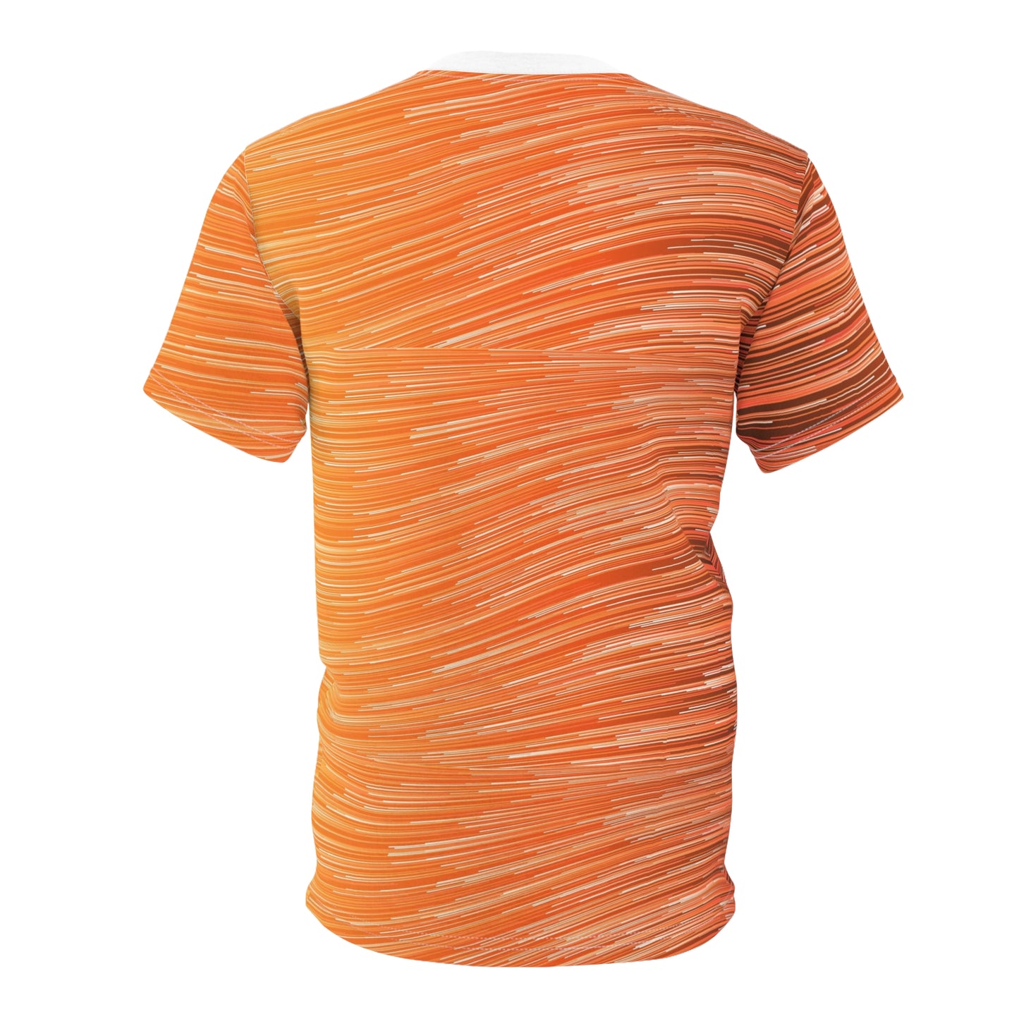 Cut & Sew Orange and Yellow Mix Unisex T-shirt (AOP)