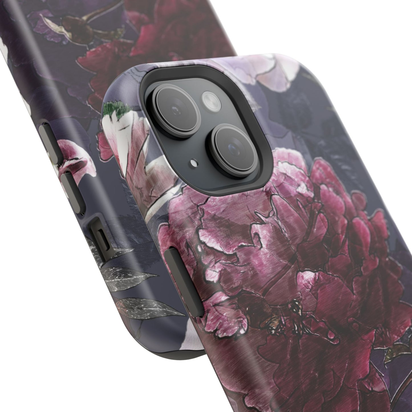 Impact-Resistant Cases Flower Print