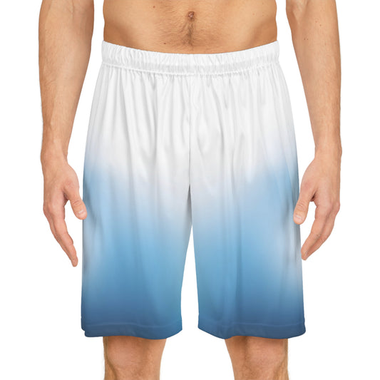 Sports Shorts Blue Color Blend (AOP)