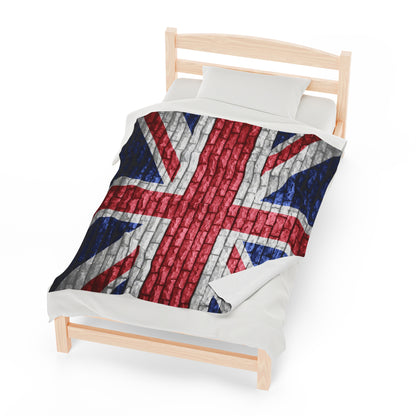 British Velveteen Plush Blanket