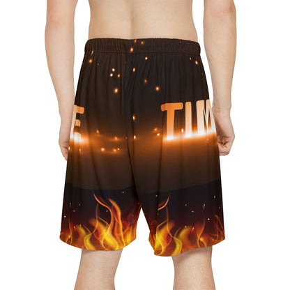 Men’s Fire style Sports Shorts (AOP)