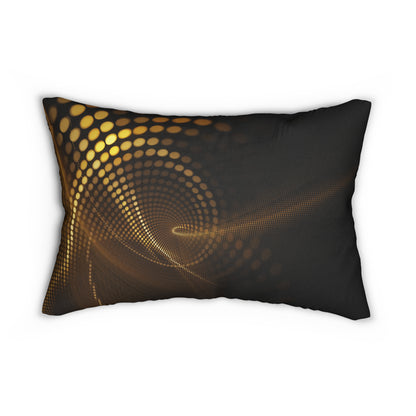 Spun Polyester Lumbar Pillow