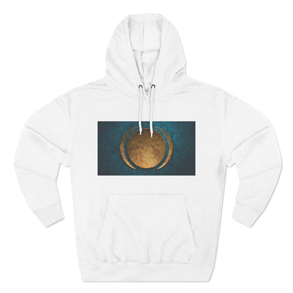 Three-Panel Fleece Hoodie