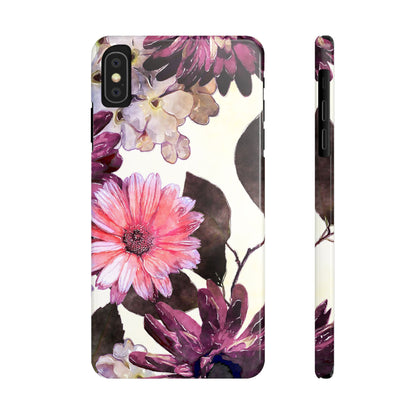 Slim Phone Case Flower print