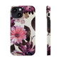 Slim Phone Case Flower print