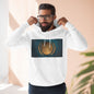 Three-Panel Fleece Hoodie