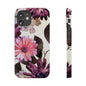 Slim Phone Case Flower print