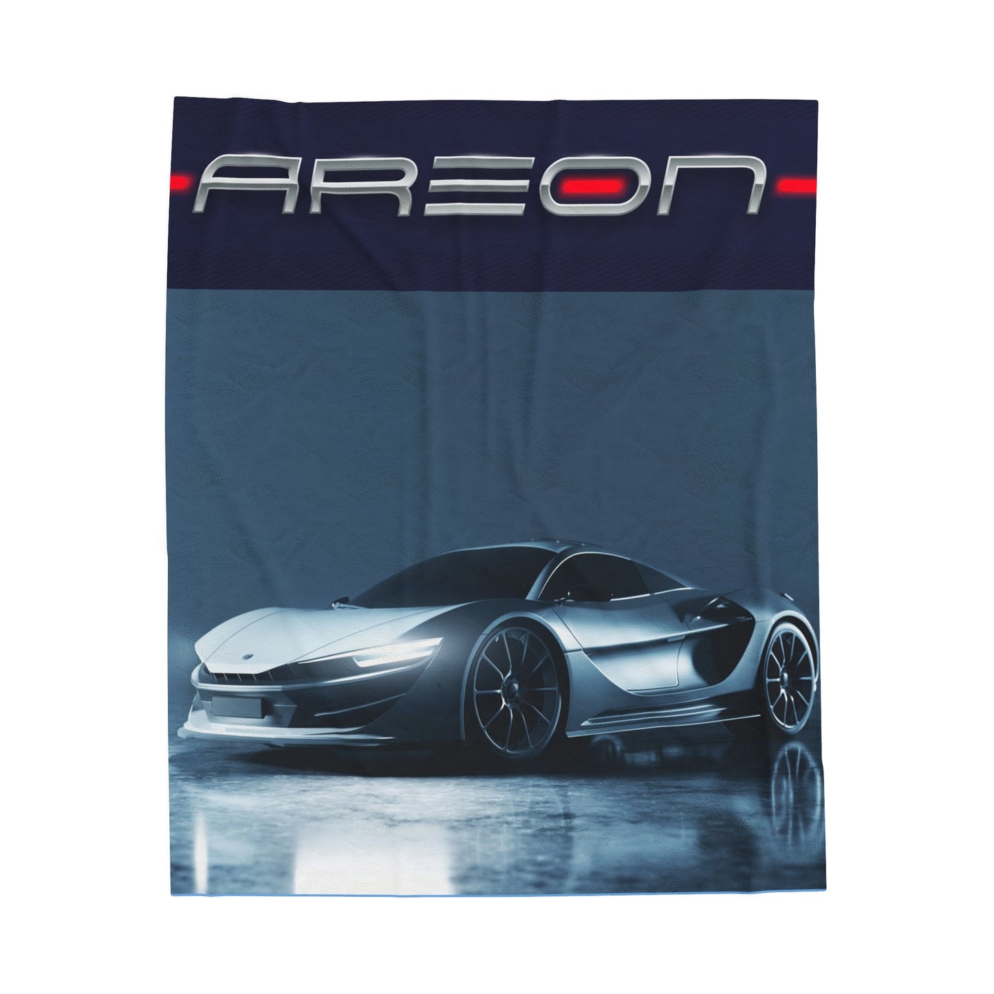 Sports Car Velveteen Plush Blanket