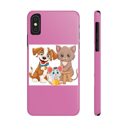 Slim Phone Cases Cut Animals