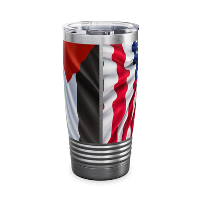 Tumbler, 20oz Ringneck Multi Flag