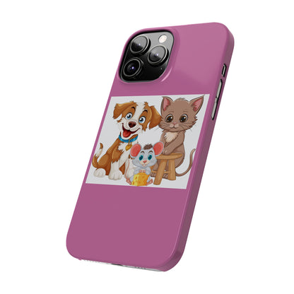 Slim Phone Cases Cut Animals