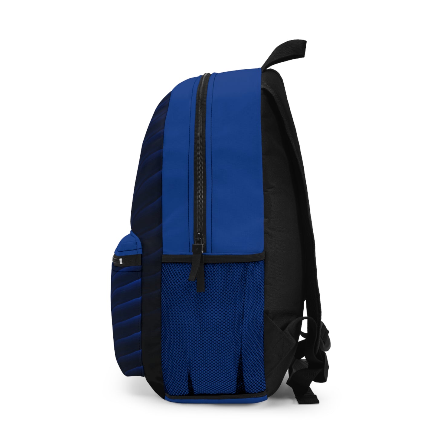 School Backpack Hot Blue Lines