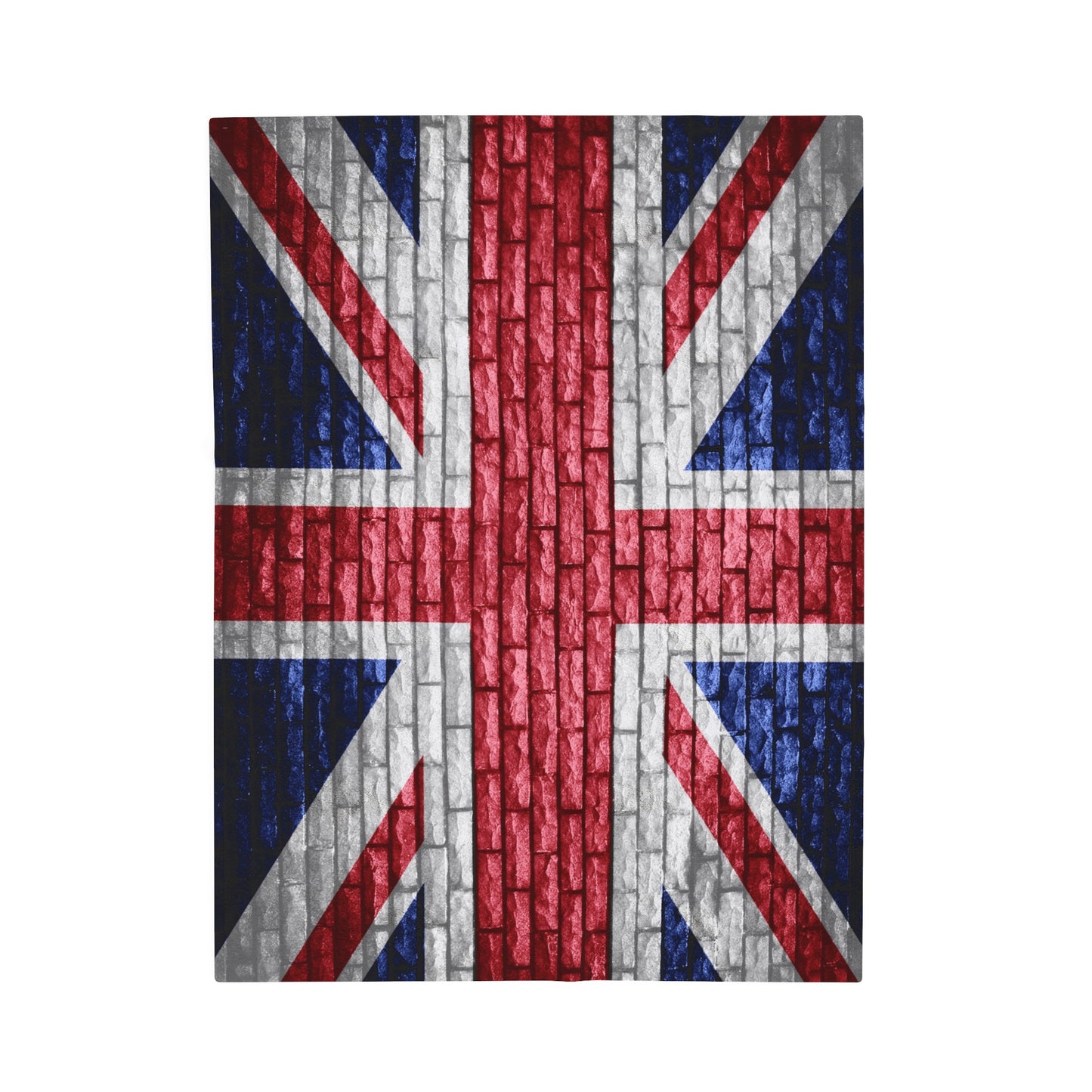 British Velveteen Plush Blanket