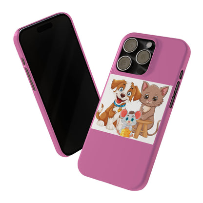 Slim Phone Cases Cut Animals