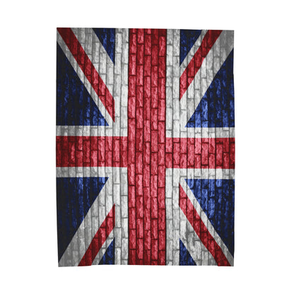 British Velveteen Plush Blanket