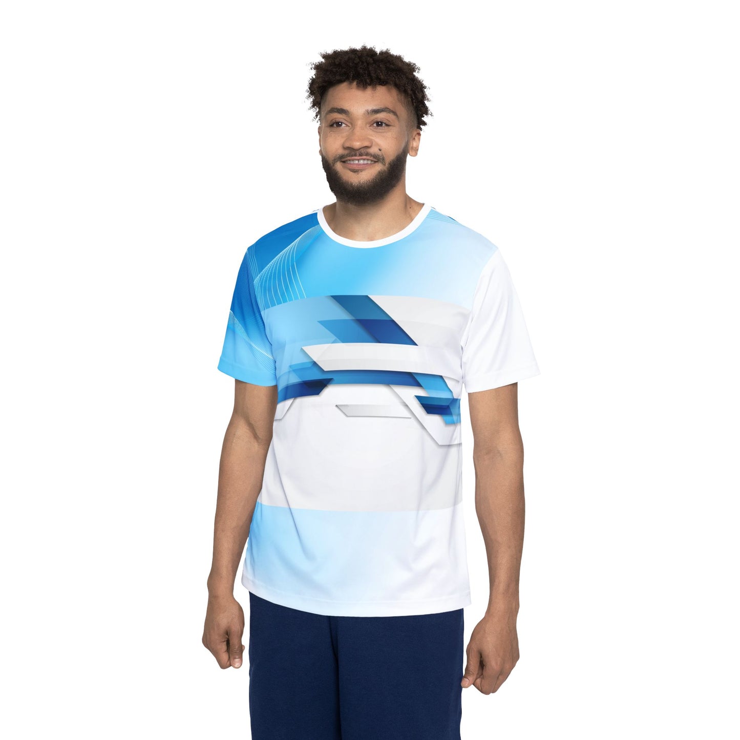 Men's Sports Jersey Color Blended  (AOP)