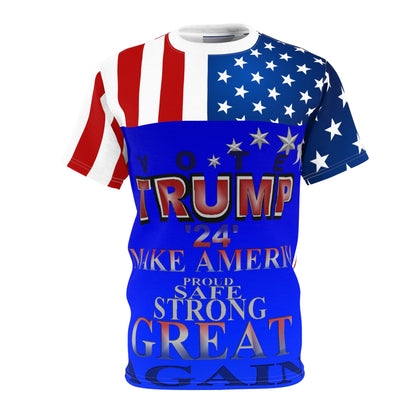 Election Trump Unisex Cut & Sew T-shirt (AOP)