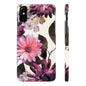 Slim Phone Case Flower print