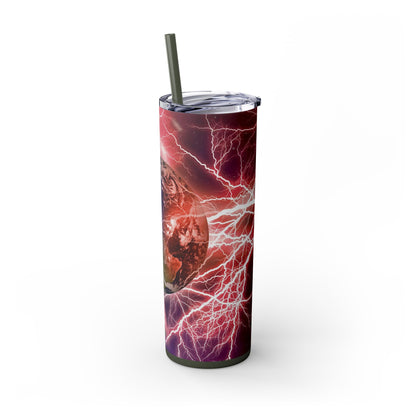 Skinny Tumbler with Straw, 20oz