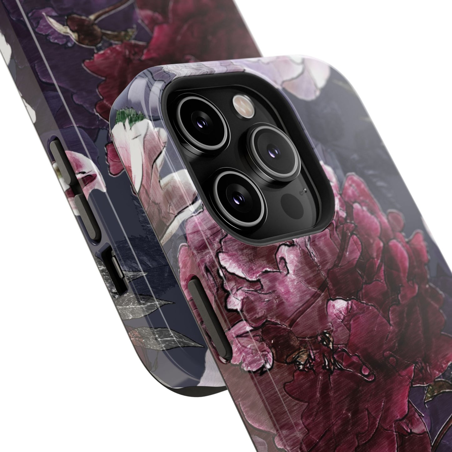 Impact-Resistant Cases Flower Print